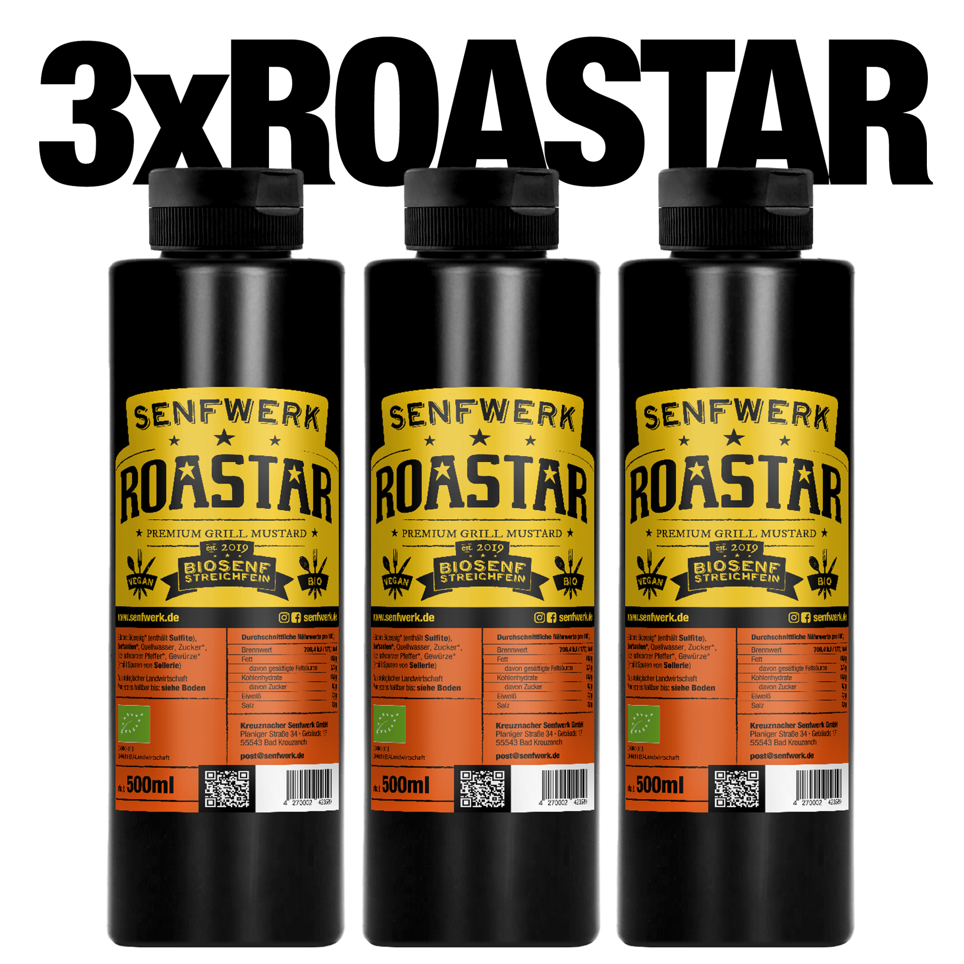 3x ROASTAR - Das dreifache Sparpaket