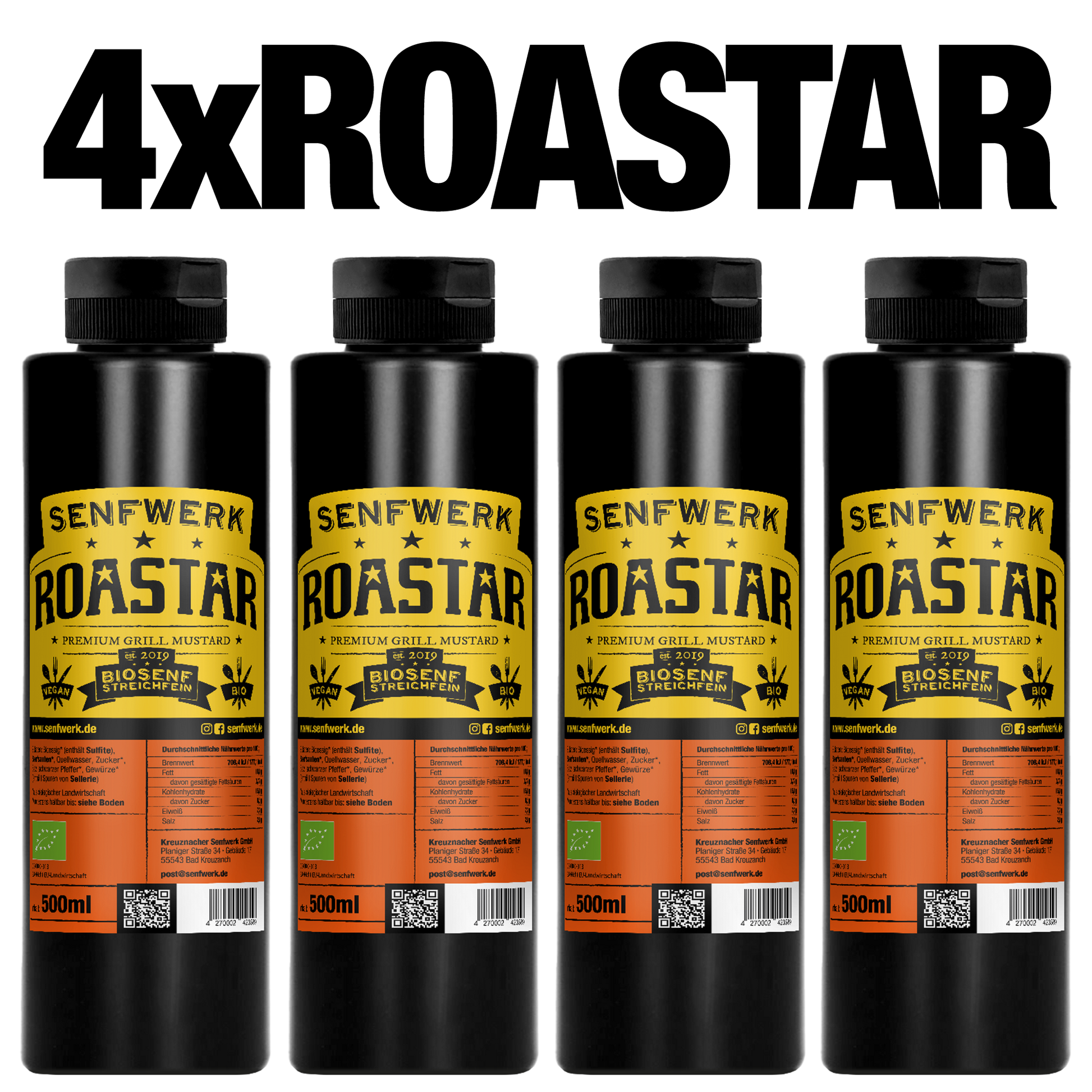 4x ROASTAR - Das vierfache Sparpaket