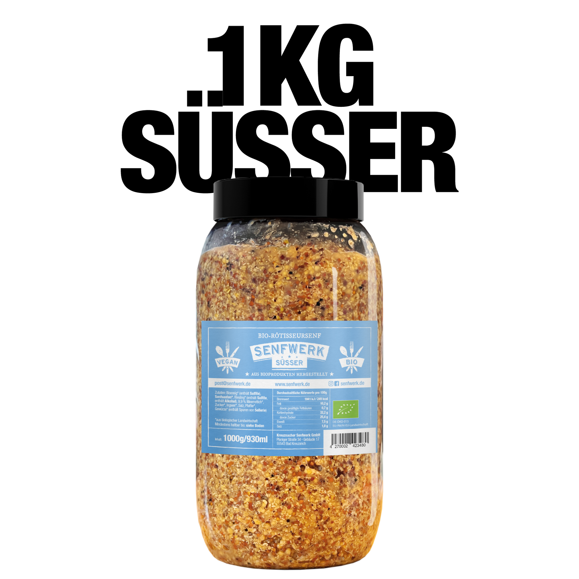 BIO-Rôtisseursenf - Süss • 1Kg
