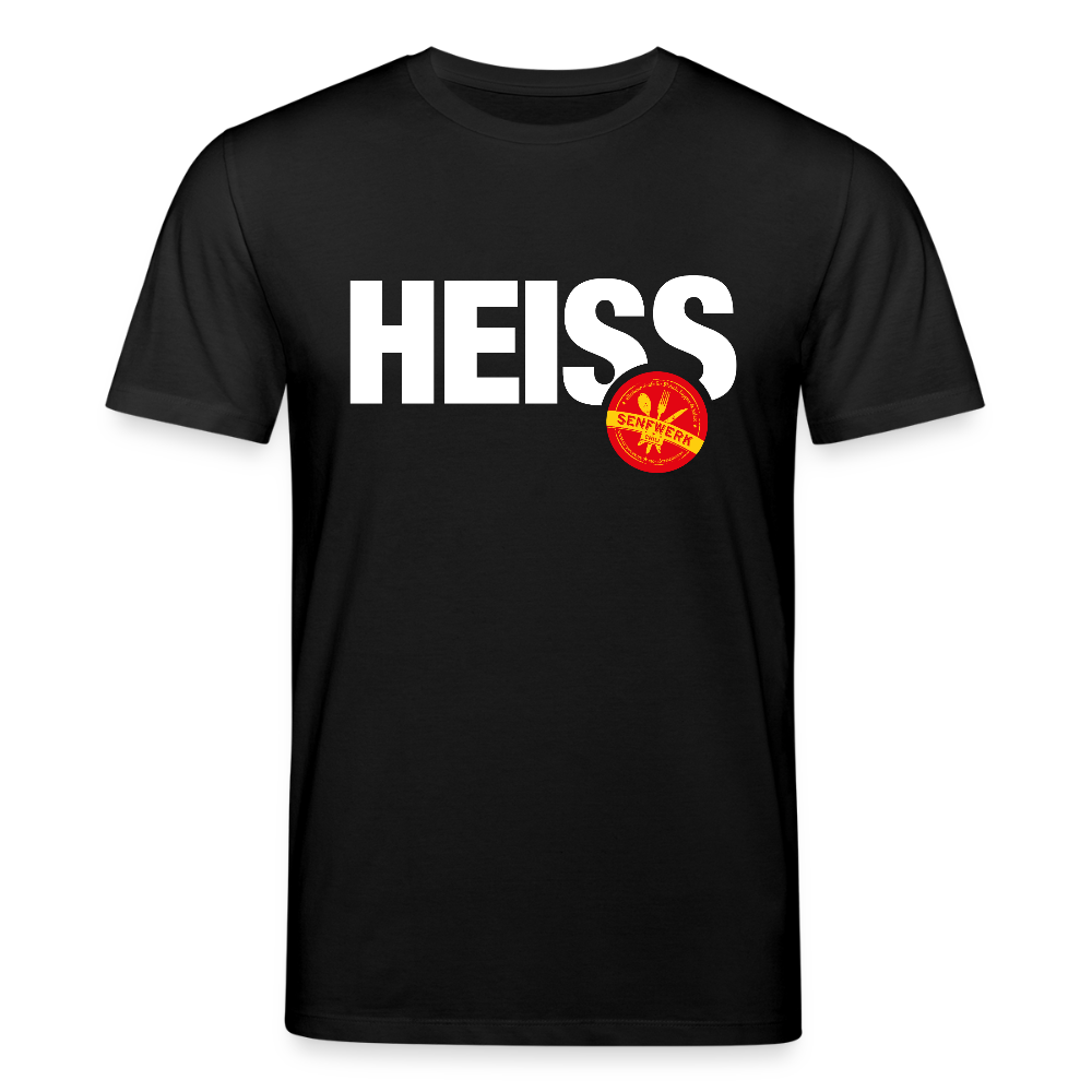 SENFWERK SHIRT: "HEISS" - Schwarz