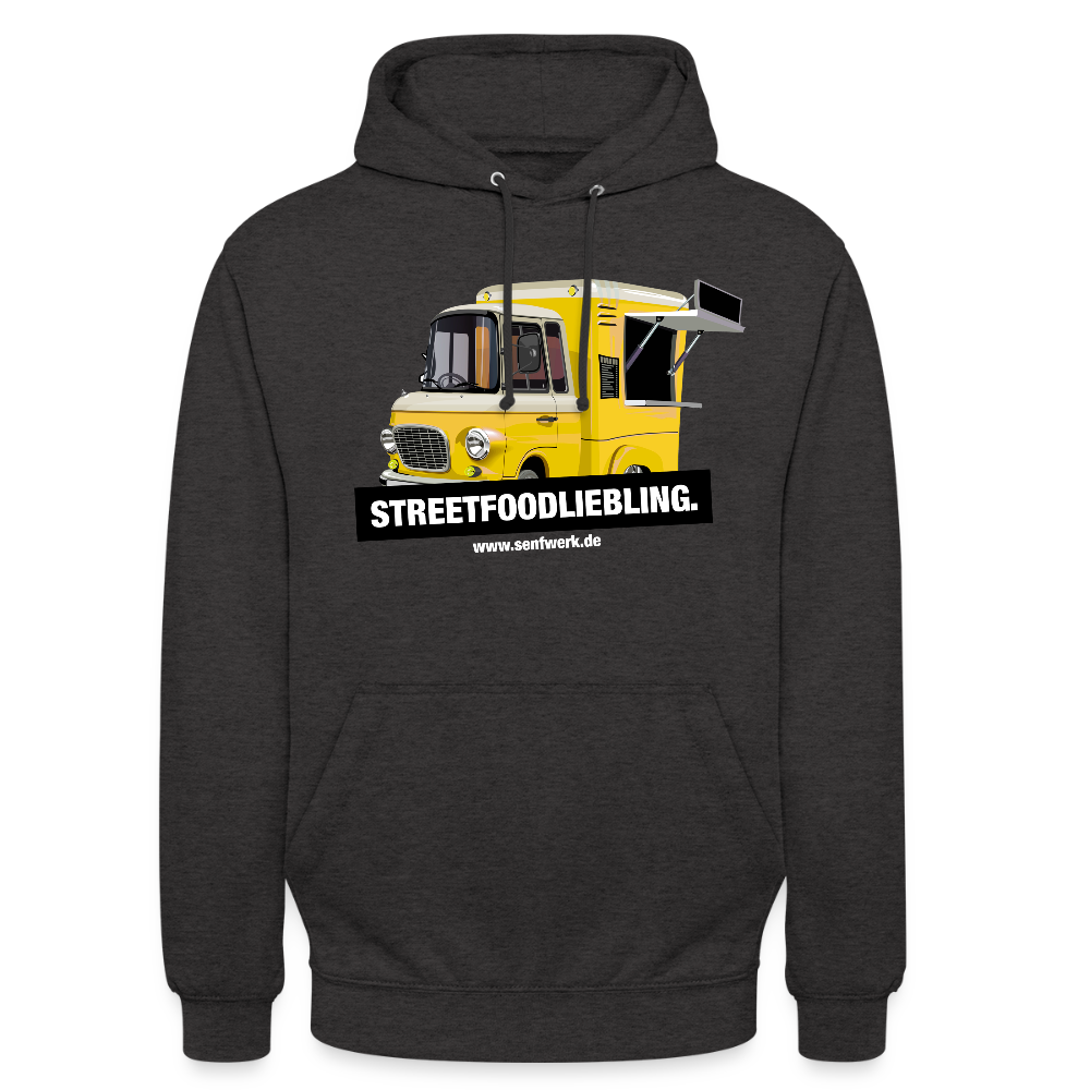 Senfwerk Hoodie "Streetfoodliebling" - Anthrazit