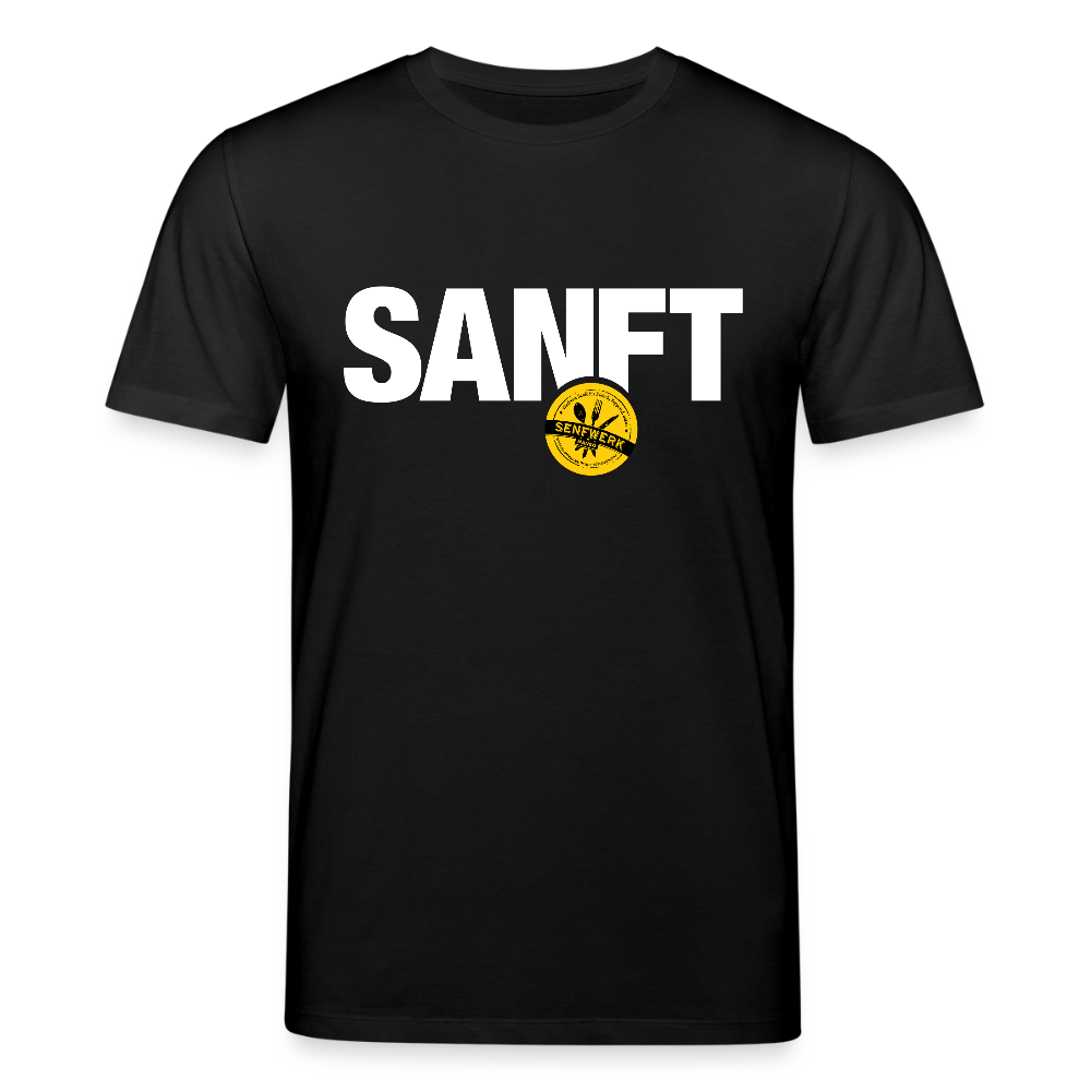 SENFWERK SHIRT: "SANFT" - Schwarz