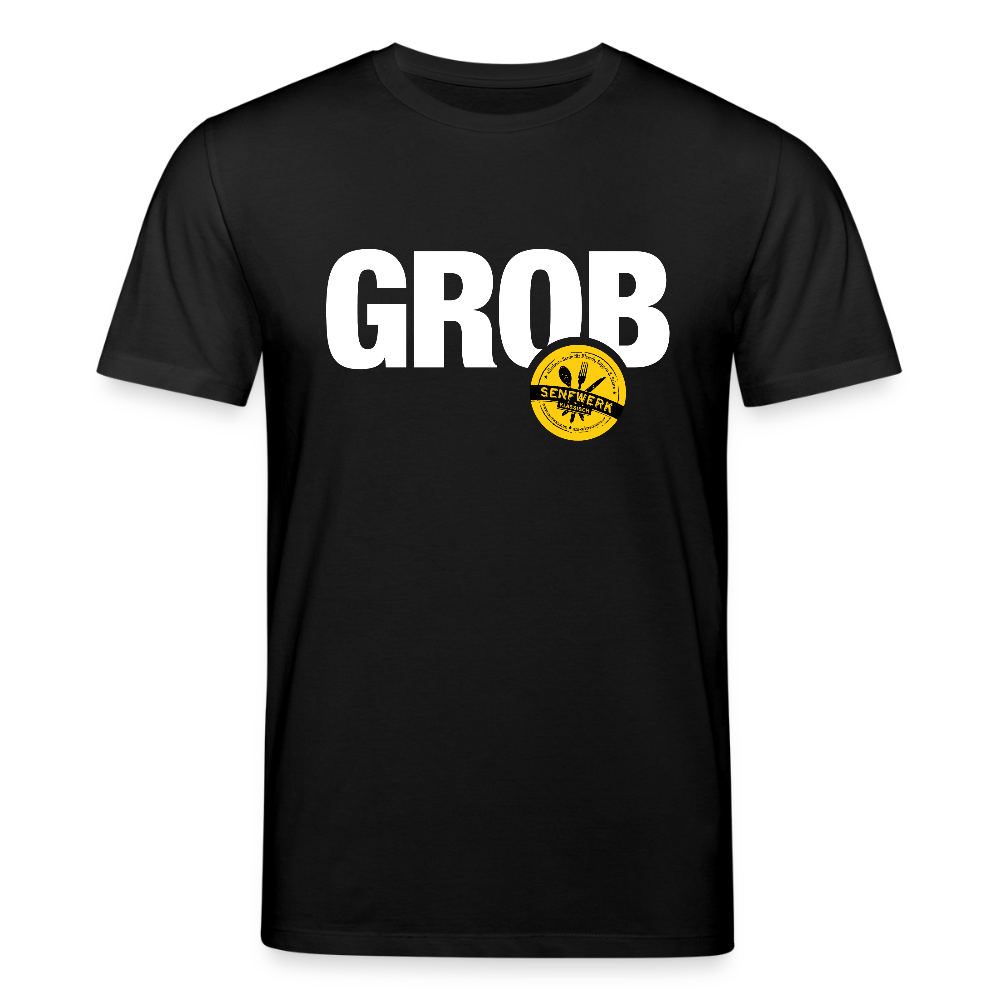 SENFWERK SHIRT: "GROB" - Schwarz