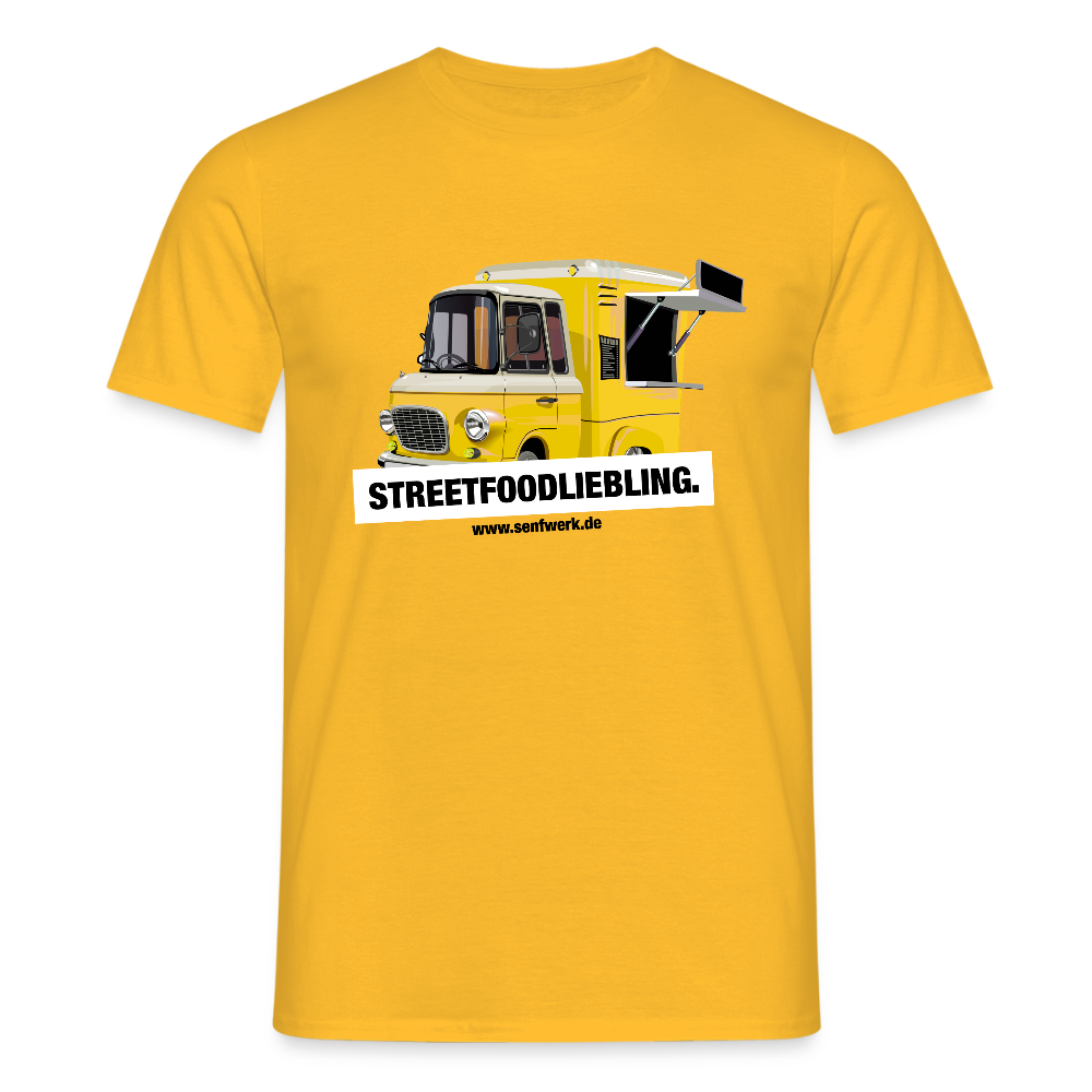 TSHIRT - Streetfoodliebling - Gelb
