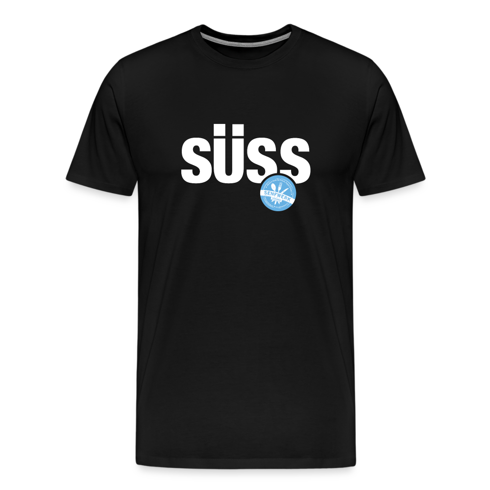 SENFWERK SHIRT: "SÜSS" - Schwarz