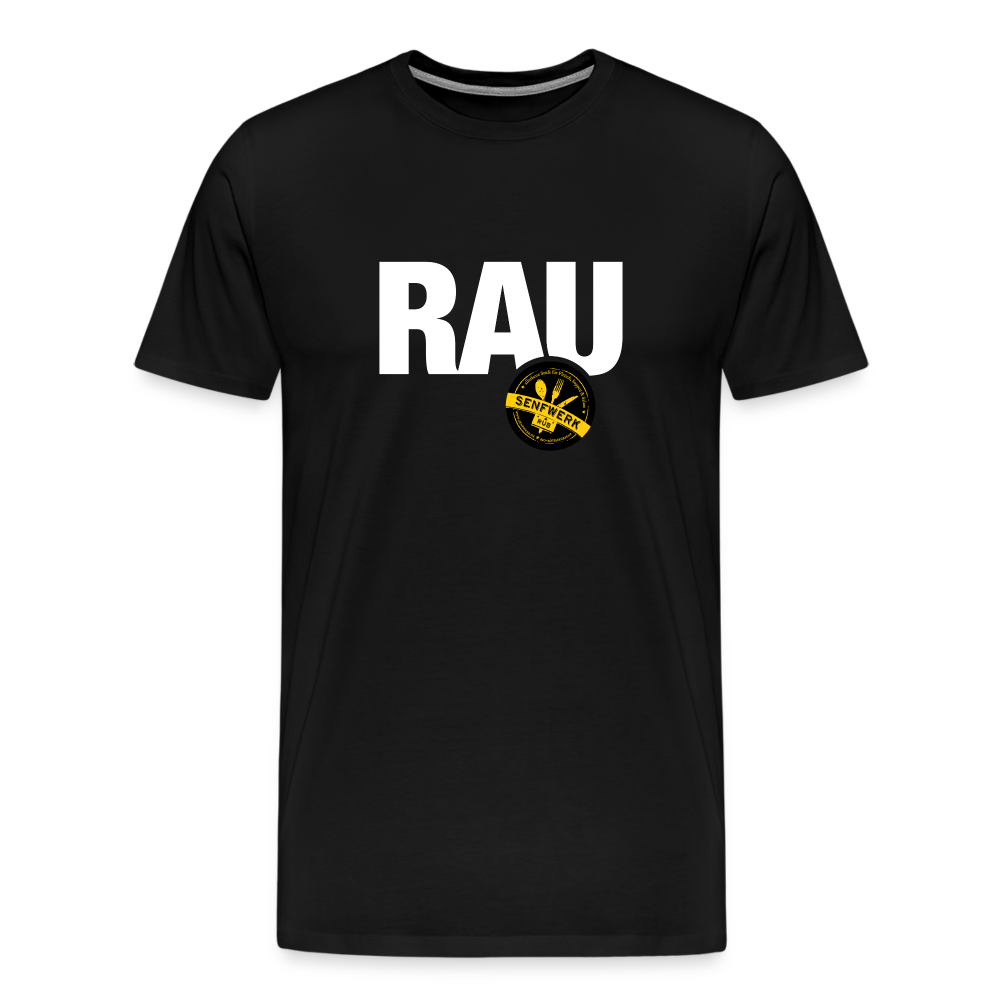 SENFWERK SHIRT: "RAU" - Schwarz