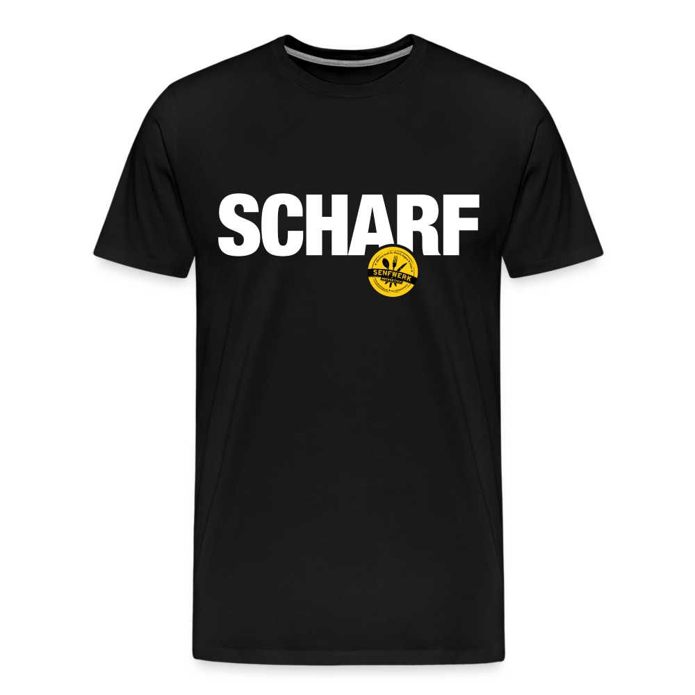 SENFWERK SHIRT: "SCHARF" - Schwarz