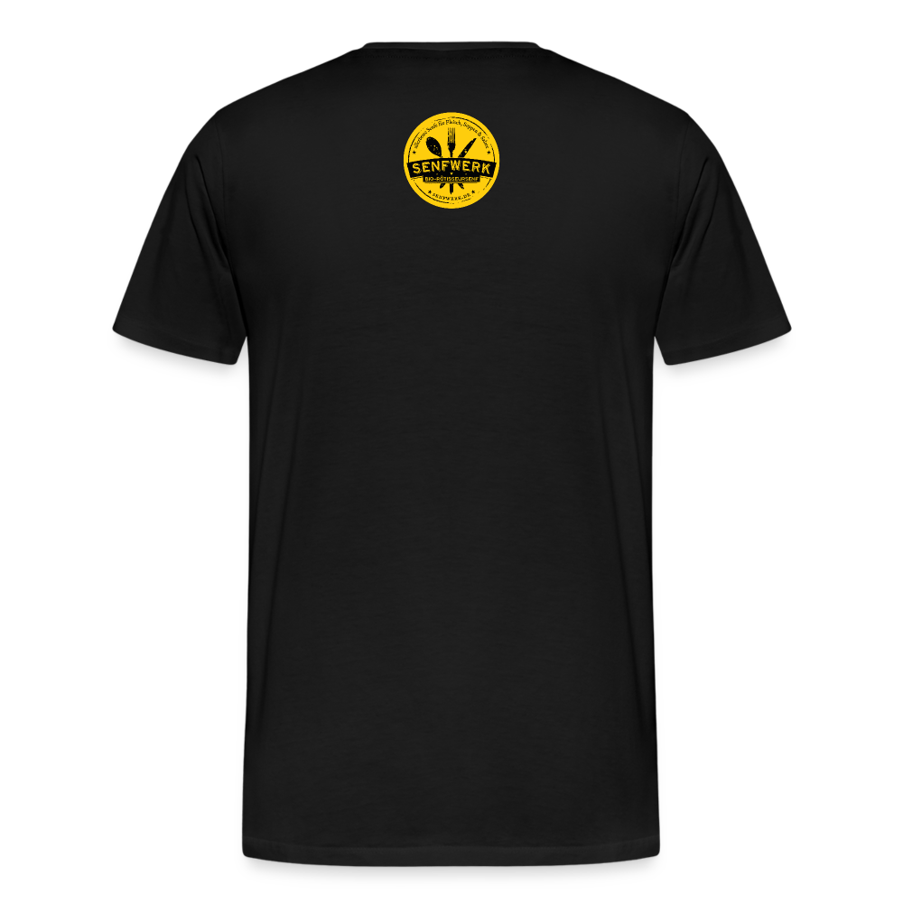 SENFWERK SHIRT: "GROB" - Schwarz